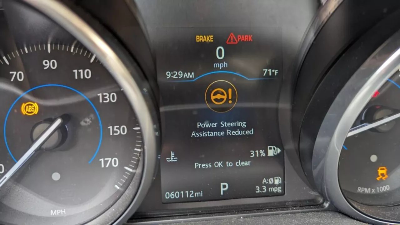 What Does Power Steering Assist Fault Mean?
